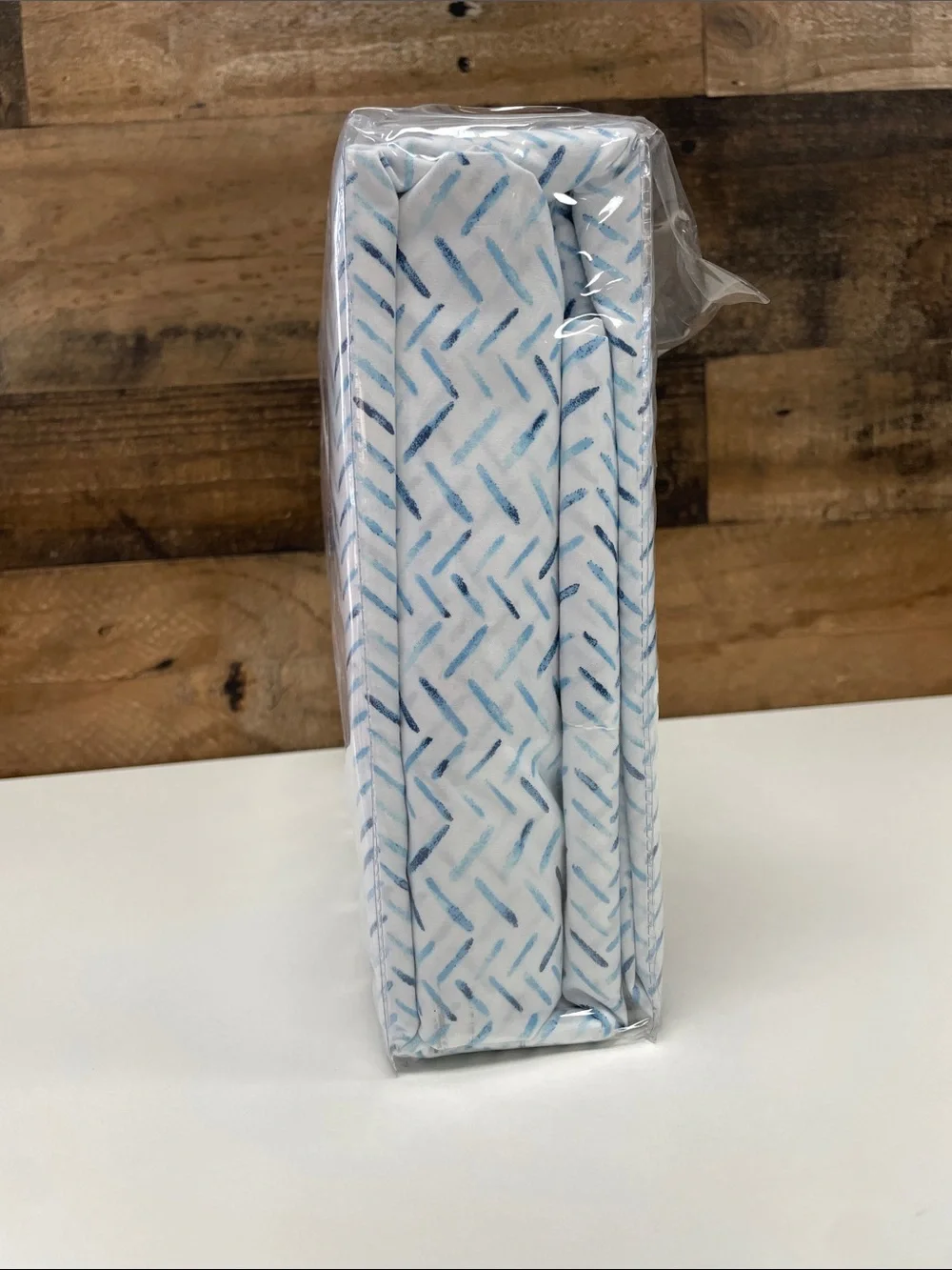 Intelligent Design Blue Patterned Sheet Set
